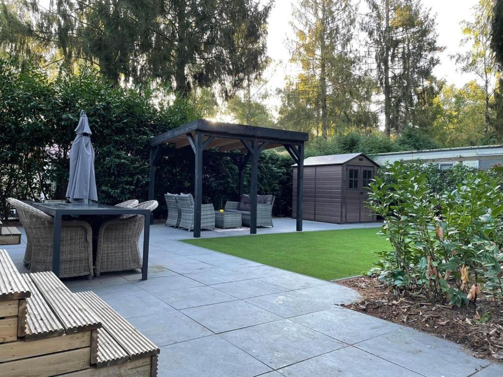 הונדרלו Chalet Toetje Op De Veluwe מראה חיצוני תמונה